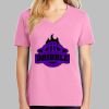 Ladies Core Cotton V Neck Tee Thumbnail