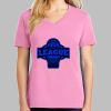 Ladies Core Cotton V Neck Tee Thumbnail