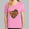 Ladies Core Cotton V Neck Tee Thumbnail