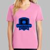 Ladies Core Cotton V Neck Tee Thumbnail