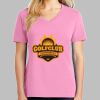 Ladies Core Cotton V Neck Tee Thumbnail