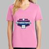 Ladies Core Cotton V Neck Tee Thumbnail