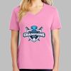 Ladies Core Cotton V Neck Tee Thumbnail