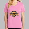 Ladies Core Cotton V Neck Tee Thumbnail