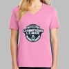 Ladies Core Cotton V Neck Tee Thumbnail