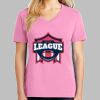 Ladies Core Cotton V Neck Tee Thumbnail