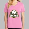 Ladies Core Cotton V Neck Tee Thumbnail