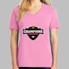 Ladies Core Cotton V Neck Tee Thumbnail