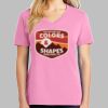 Ladies Core Cotton V Neck Tee Thumbnail