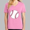 Ladies Core Cotton V Neck Tee Thumbnail