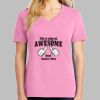 Ladies Core Cotton V Neck Tee Thumbnail
