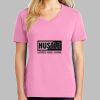 Ladies Core Cotton V Neck Tee Thumbnail