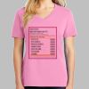 Ladies Core Cotton V Neck Tee Thumbnail