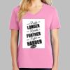 Ladies Core Cotton V Neck Tee Thumbnail