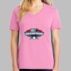 Ladies Core Cotton V Neck Tee Thumbnail