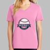 Ladies Core Cotton V Neck Tee Thumbnail