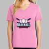 Ladies Core Cotton V Neck Tee Thumbnail