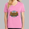 Ladies Core Cotton V Neck Tee Thumbnail