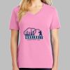 Ladies Core Cotton V Neck Tee Thumbnail