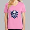 Ladies Core Cotton V Neck Tee Thumbnail