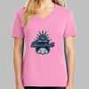Ladies Core Cotton V Neck Tee Thumbnail