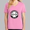 Ladies Core Cotton V Neck Tee Thumbnail
