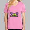 Ladies Core Cotton V Neck Tee Thumbnail