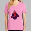 Ladies Core Cotton V Neck Tee Thumbnail