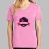 Ladies Core Cotton V Neck Tee Thumbnail