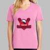 Ladies Core Cotton V Neck Tee Thumbnail