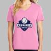 Ladies Core Cotton V Neck Tee Thumbnail