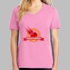 Ladies Core Cotton V Neck Tee Thumbnail