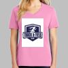 Ladies Core Cotton V Neck Tee Thumbnail