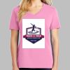 Ladies Core Cotton V Neck Tee Thumbnail
