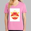 Ladies Core Cotton V Neck Tee Thumbnail