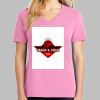 Ladies Core Cotton V Neck Tee Thumbnail