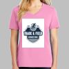 Ladies Core Cotton V Neck Tee Thumbnail