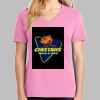 Ladies Core Cotton V Neck Tee Thumbnail