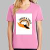 Ladies Core Cotton V Neck Tee Thumbnail