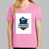 Ladies Core Cotton V Neck Tee Thumbnail