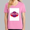Ladies Core Cotton V Neck Tee Thumbnail