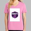 Ladies Core Cotton V Neck Tee Thumbnail