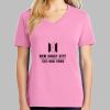 Ladies Core Cotton V Neck Tee Thumbnail