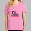 Ladies Core Cotton V Neck Tee Thumbnail