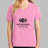 Ladies Core Cotton V Neck Tee Thumbnail