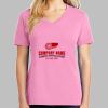 Ladies Core Cotton V Neck Tee Thumbnail
