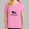 Ladies Core Cotton V Neck Tee Thumbnail