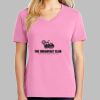 Ladies Core Cotton V Neck Tee Thumbnail