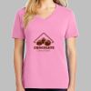 Ladies Core Cotton V Neck Tee Thumbnail