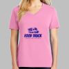 Ladies Core Cotton V Neck Tee Thumbnail